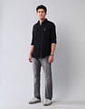 U.S. Polo Assn. Denim Co. Pure Cotton Regular Fit Dobby Shirt