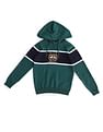 U.S. Polo Assn. Kids Boys Striped Hooded Sweater