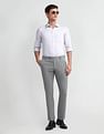 Arrow Tapered fit Herringbone Trousers
