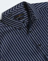 Flying Machine Vertical Stripe Cotton Shirt