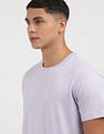 Calvin Klein Crew Neck Monogram Print T-Shirt