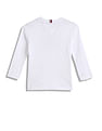 Tommy Hilfiger Kids Boys Monotype Flock Regular T-Shirt