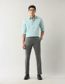 Arrow Graphic Printed Manhattan Slim Fit Shirt