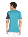 Flying Machine Pure Cotton Colour Block T-Shirt