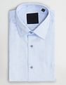 Arrow Slim Fit Textured Pattern Shirt