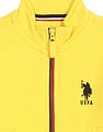 U.S. Polo Assn. Kids High Neck Appliqued Sweatshirt