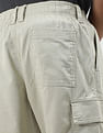 Calvin Klein Jeans Straight Fit Solid Cargo