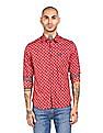 U.S. Polo Assn. Denim Co. Spread Collar Printed Casual Shirt