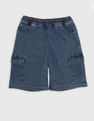 Tommy Hilfiger Kids Boys Solid Regular-Fit Cotton Shorts