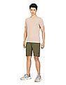 U.S. Polo Assn. Mid Rise Solid Shorts