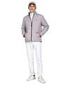 Flying Machine High Neck Solid Reversible Jacket