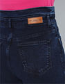 Flying Machine Women High Rise Notched Waist Mom Fit Jeans