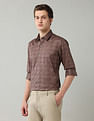 Arrow Newyork Pure Cotton Printed Manhattan Slim Fit Shirt