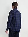 Arrow Sport Tartan Check Point Collar Shirt