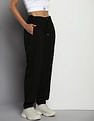 Calvin Klein Drawstring Waist Solid Joggers