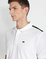 Arrow Sports Brand Taped Pique Polo Shirt