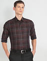 Arrow Plaid Check Slim Fit Shirt