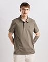 Calvin Klein Jeans Solid Regular Fit Cotton Polo Shirt
