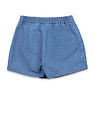 U.S. Polo Assn. Kids Girls Chambray Solid Skorts