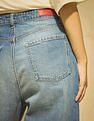 Flying Machine Women K-Street X Upside Down Baggy Balloon Tinted Jeans
