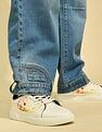 Flying Machine Women K-Street X Upside Down Baggy Balloon Tinted Jeans