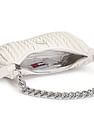 Tommy Hilfiger Quilted Beige Pu Shoulder Bag