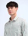 Flying Machine Regular Fit Striped Shirt