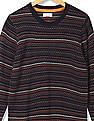 U.S. Polo Assn. Kids Boys Patterned Knit Wool Sweater