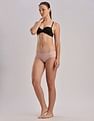 Calvin Klein Underwear Solid Mid Rise Seamless Panty - Pack Of 4