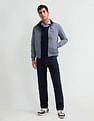 Arrow Sport Reversible Regular Fit Bomber Jacket