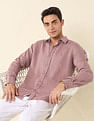 U.S. Polo Assn. Tailored Fit Pure Linen Shirt