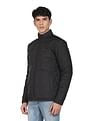 Flying Machine High Neck Solid Reversible Jacket