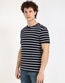 Tommy Hilfiger Striped Slim-Fit Cotton T-Shirt