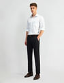 Arrow Liberty Classic Fit Vertical Striped Shirt
