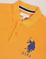 U.S. Polo Assn. Compact Cotton Logo Polo Shirt