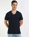 Tommy Hilfiger Solid Slim-Fit Cotton T-Shirt
