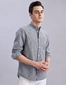 Tommy Hilfiger Striped Regular-Fit Woven Shirts