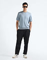 Flying Machine Mohammad Ali Elasticized Waist Trousers