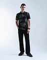Flying Machine All Over Printed Essentials Polo Shirt