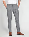 Arrow Newyork Mid Rise Dobby Trousers