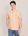 U.S. Polo Assn. Vertical Stripe Cotton Polo Shirt