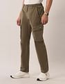 U.S. Polo Assn. Denim Co. Mid Rise Straight Fit Twill Cargos