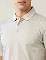 Arrow Textured Regular Fit Polo Shirt