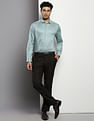Tommy Hilfiger Cutaway Collar Twill Shirt