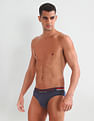 USPA Innerwear Elasticized Waist Pure Cotton I006 Briefs - Pack Of 2