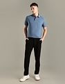 Tommy Hilfiger Solid Regular-Fit Cotton Polo Shirt