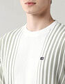 Arrow Sport Vertical Striped Spring Sorbet T-Shirt
