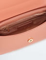 U.S. Polo Assn. Women Flap Closure Solid Baguette bag