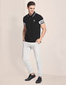 U.S. Polo Assn. Austin Trim Fit Textured Casual Trousers