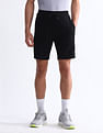 USPA Active Slim Fit Solid Active Shorts